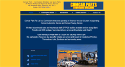 Desktop Screenshot of comcarparts.com.au