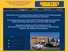 Tablet Screenshot of comcarparts.com.au